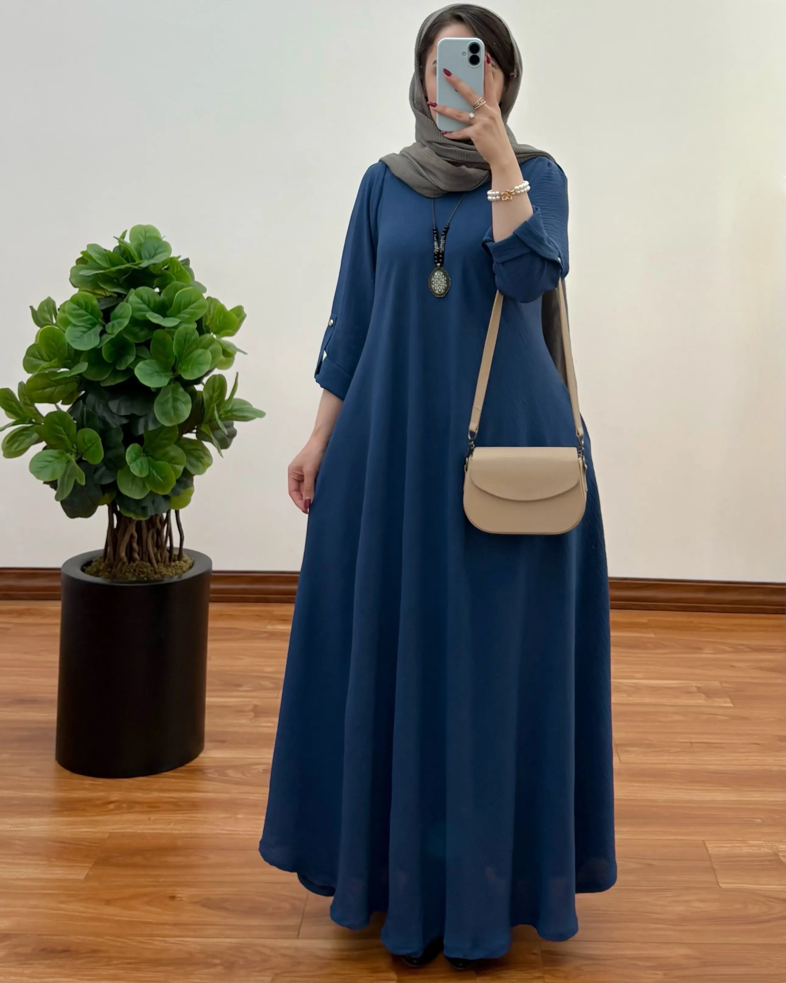 پیراهن مانتویی ایتالیایی نوردخت 2